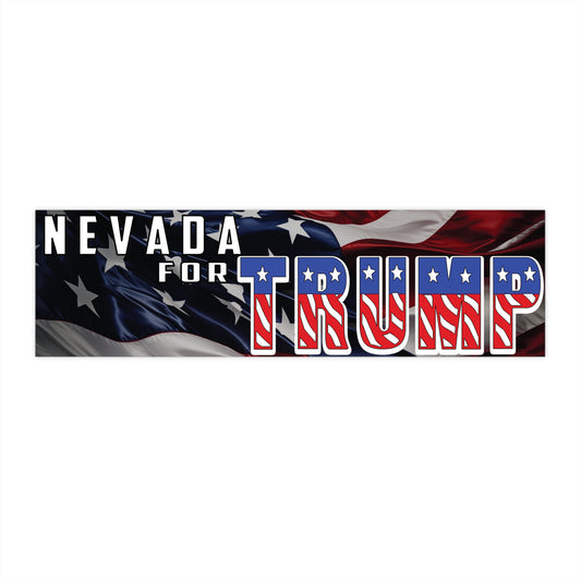 Nevada for Trump Bumper Sticker